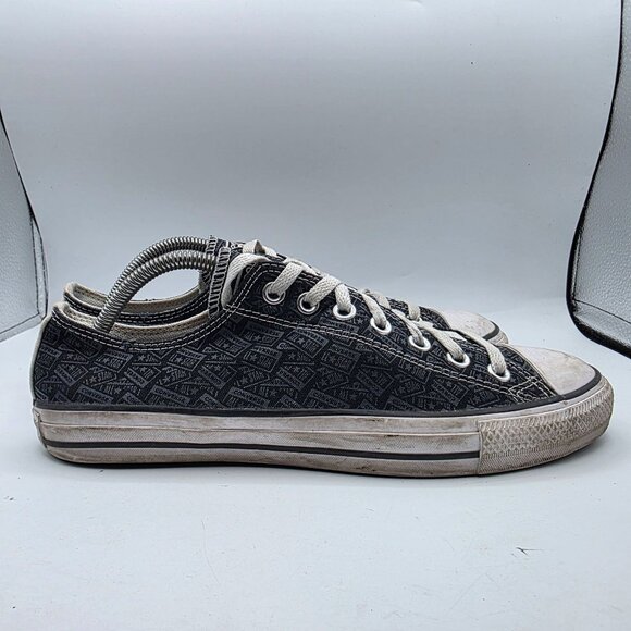 Converse All Star Low Allover License Plate Prints Mens Size 9 Shoes Walking - Picture 12 of 13
